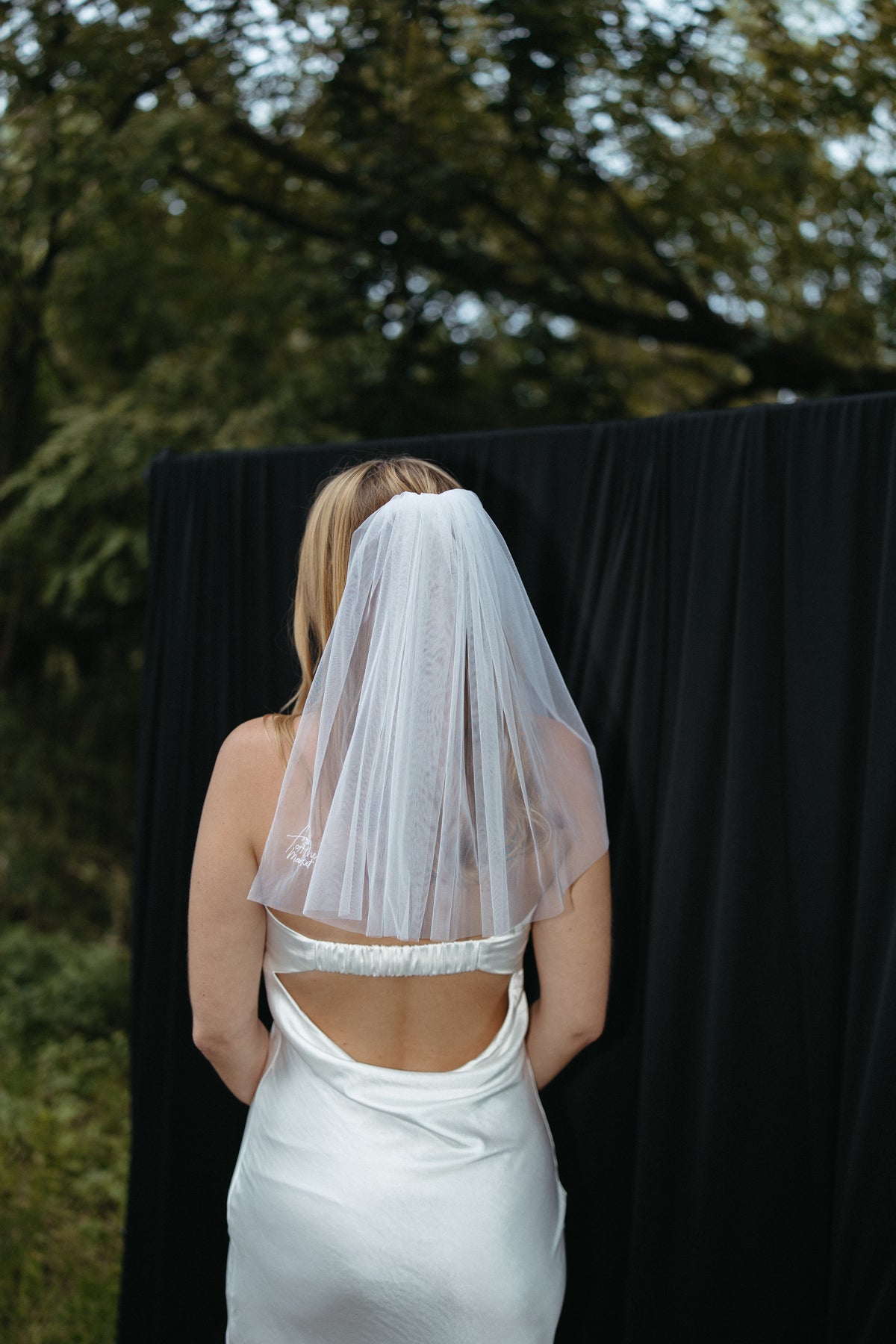 Fresh Off The Market Shortie Veil